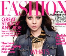 “绯闻女孩”米歇尔·崔切伯格登上《FASHION》封面