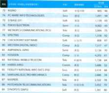 2009年度信息技术100强