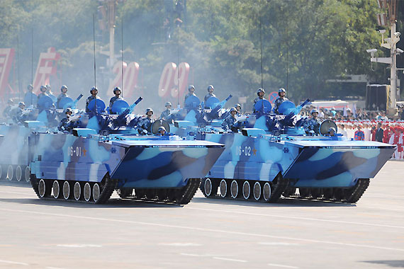 美媒体称中国最新两栖步战车速度世界第一