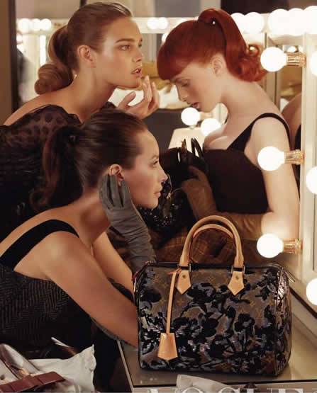 三大超模演绎Louis Vuitton2010秋冬广告硬