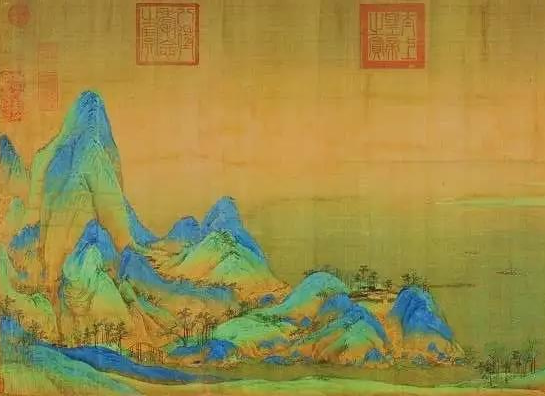 中国十大经典名画之《千里江山图》