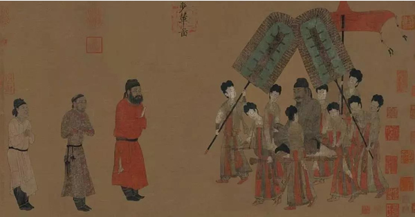 中国十大经典名画之《步辇图》